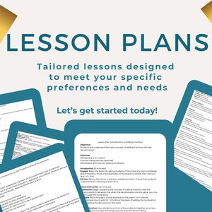 Könnte beinhalten: Ein Unterrichtsplan zum Lehren von Schülern, wie man Brüche mit gleichen Nennern addiert. Der Unterrichtsplan enthält eine Liste der Materialien, eine Einführung, direkten Unterricht und Übungsaktivitäten.