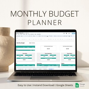 Presupuesto financiero para principiantes / Planificación financiera / Ahorros / Descarga instantánea