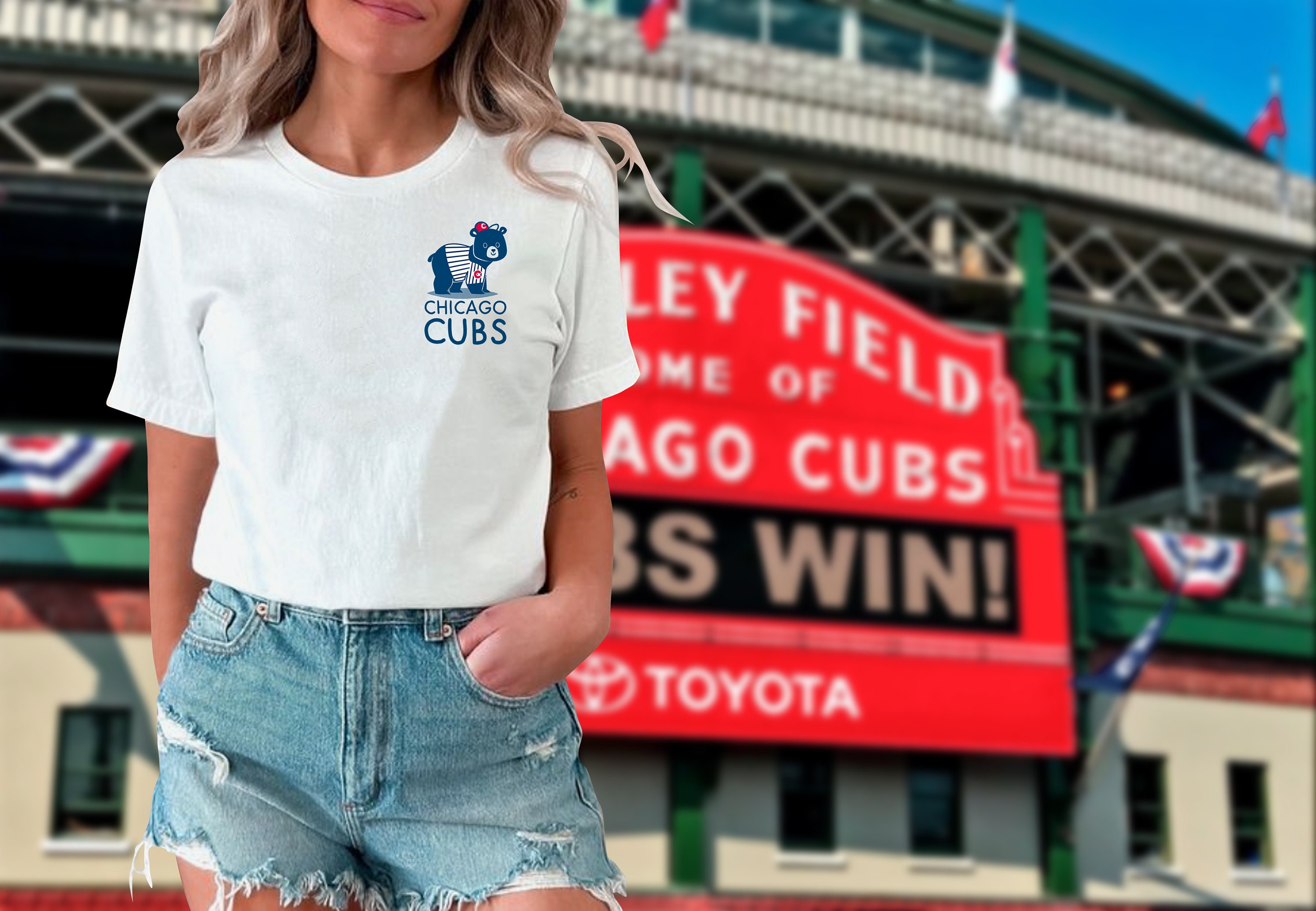 chicago cubs night shirt