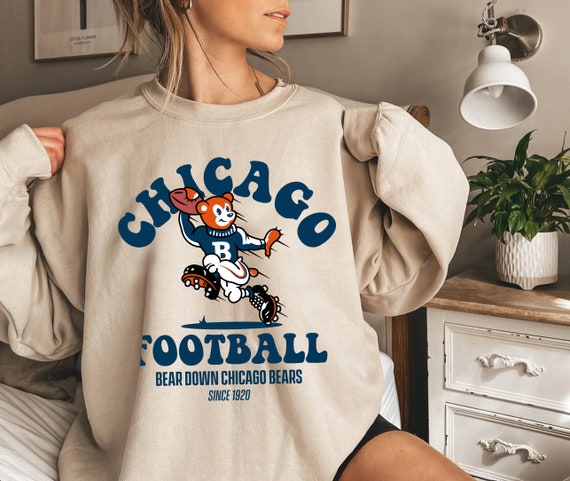 Chicago Bears Crewneck - Etsy