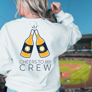 Milwaukee Brewers "Cheers To My Crew" Crewneck