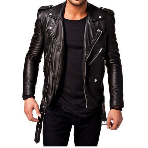 Pure leather hotsell jacket mens