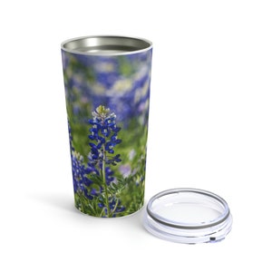 Edelstahl Hot Cold Travel Mug Texas TX Bluebonnet