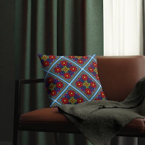Waterproof Pillow Outdoor Multi-colored Floral