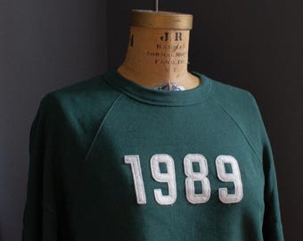 Year Sweatshirt Embroidered Custom, Milestone Birthday Gift, Graduation Sweatshirt Personalized, Reunion Sweatshirt, Special Date Gift