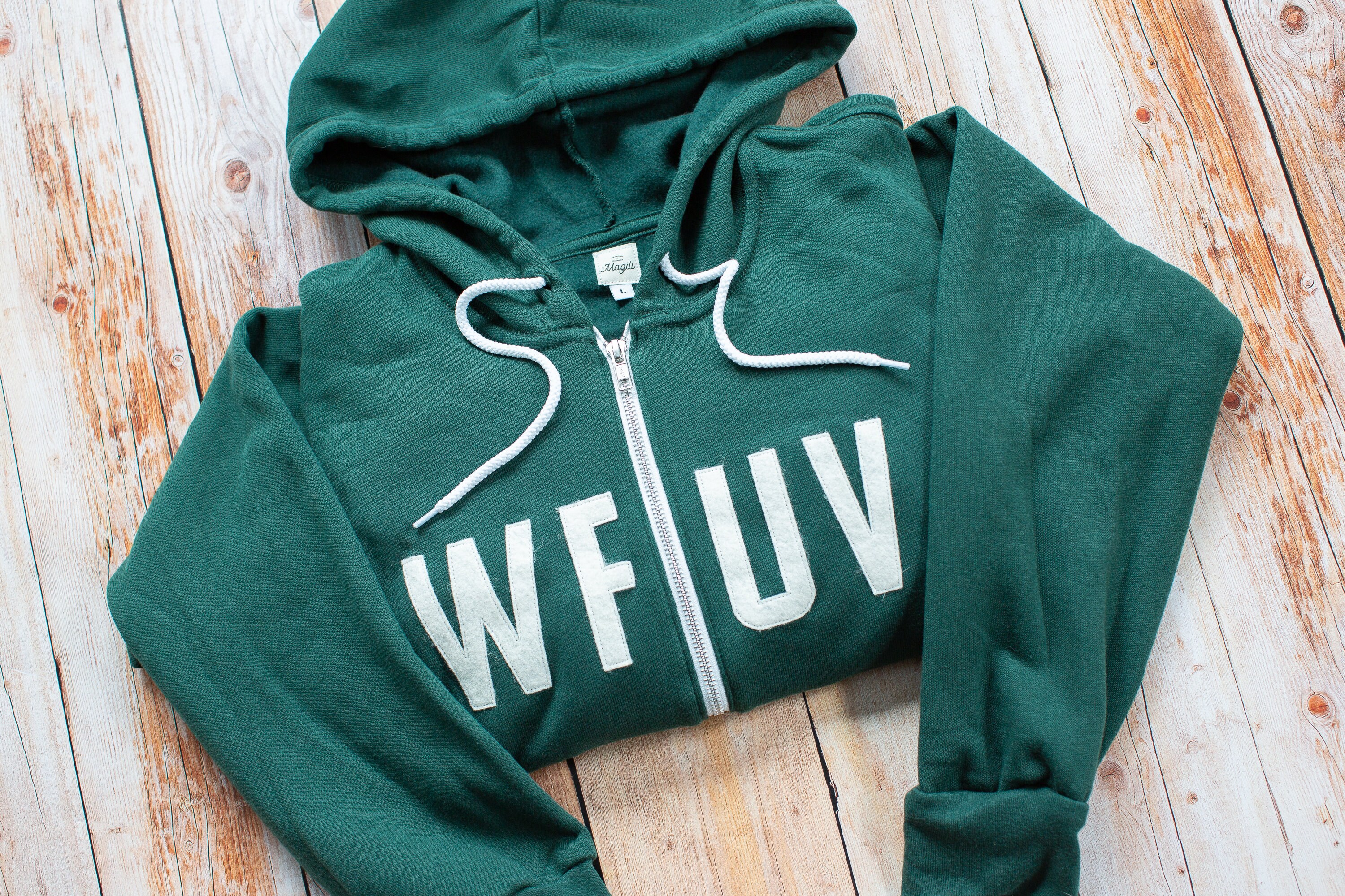 Mens Graphic City Letter Fully Embroidery Hoodie Classic