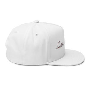 Flat Bill Cap with &#39;Los Angeles&#39; Embroidery | Trendy Snapback Hat, Casual Streetwear, Gift for Him/Her, Travel Accessory, Summer