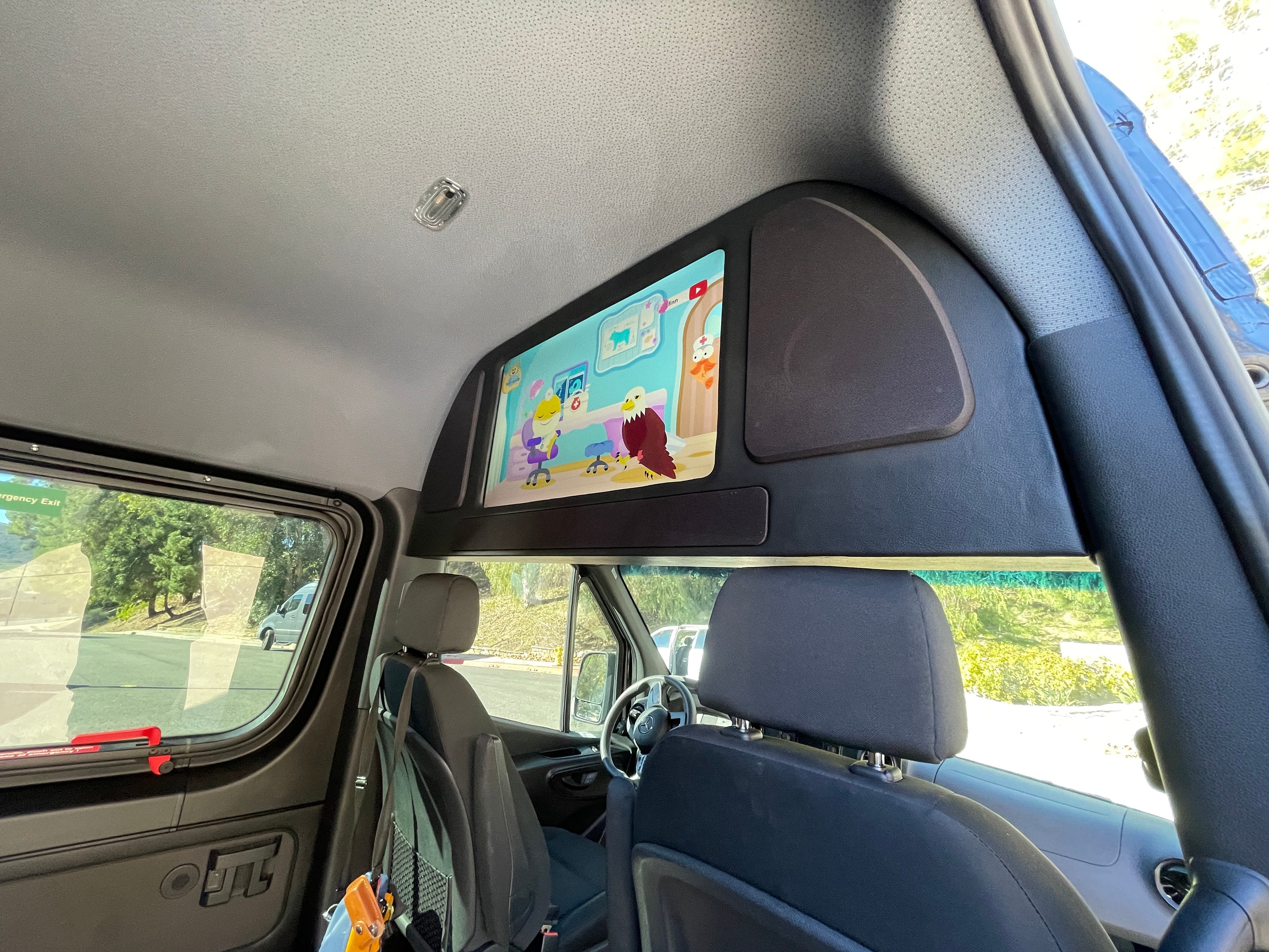 MBZ Sprinter 32" VanVision TV/Media Console Bracket/Mount