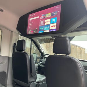 FORD TRANSIT TV Medium Roof Custom Media Console Mount/Bracket