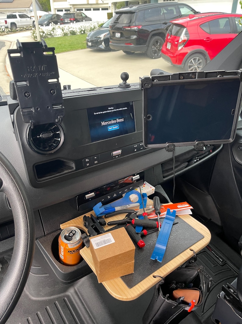 Mercedes-benz Sprinter Van Snack Tray/cup Holder_camper Van Accessories ...