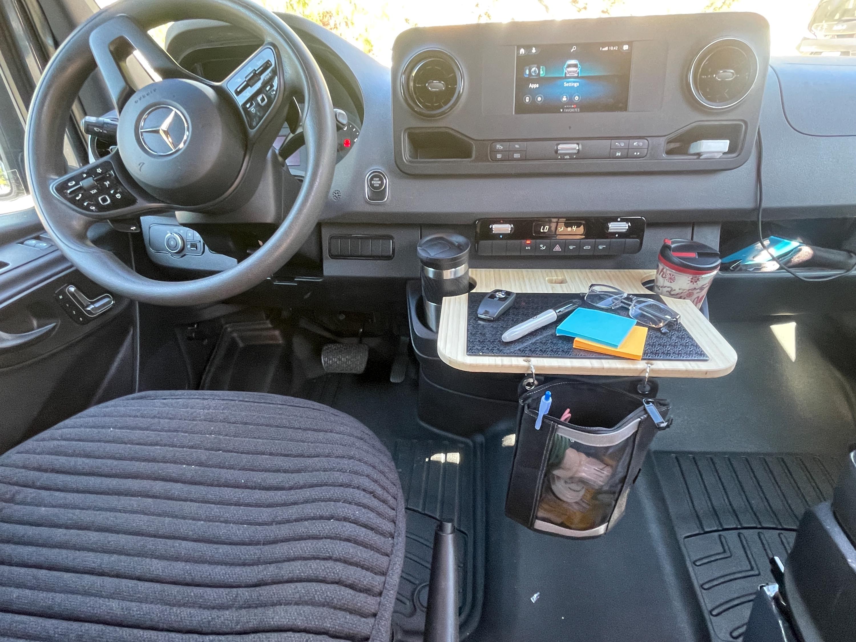 Mercedes-benz Sprinter Van Snack Tray/cup Holder_camper Van Accessories ...