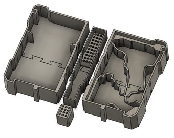 Taladro percutor M12 Fuel 1/4, Taladro percutor M12 Fuel 1/4, Kit de inserción, Archivo STL
