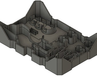 Prensa M12 Pro con cortadores manuales para caja 48-22-8424 - Archivo STL