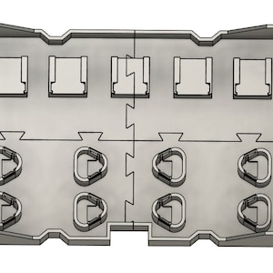 M18/M12 Holder for the Tool box 48-22-8424 - STL File