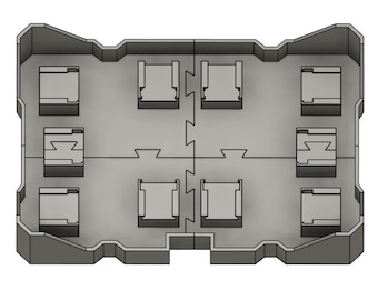 Soporte M18 para Caja de Herramientas 48-22-8424 - Archivo STL