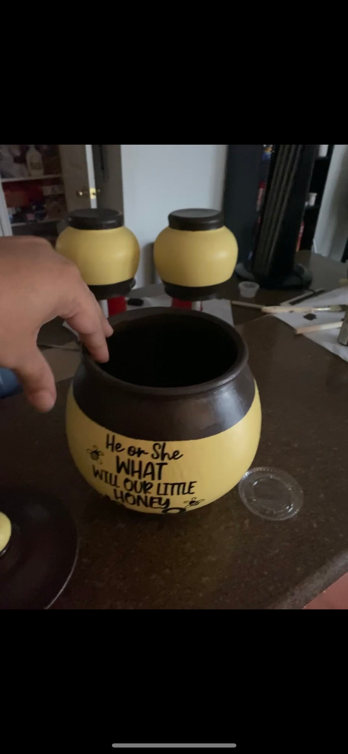 Gender Reveal Honey Pot Etsy