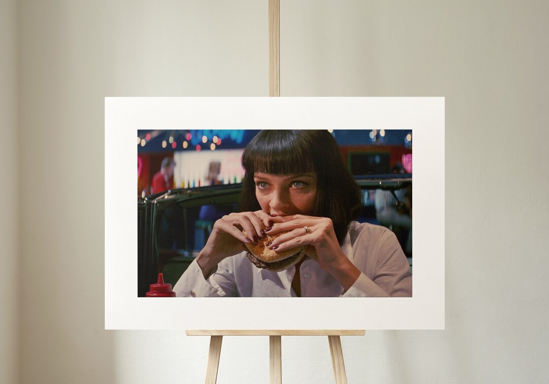 Pulp Fiction Movie Poster Home Art Wall Art Movie Scene Funny Quentin
