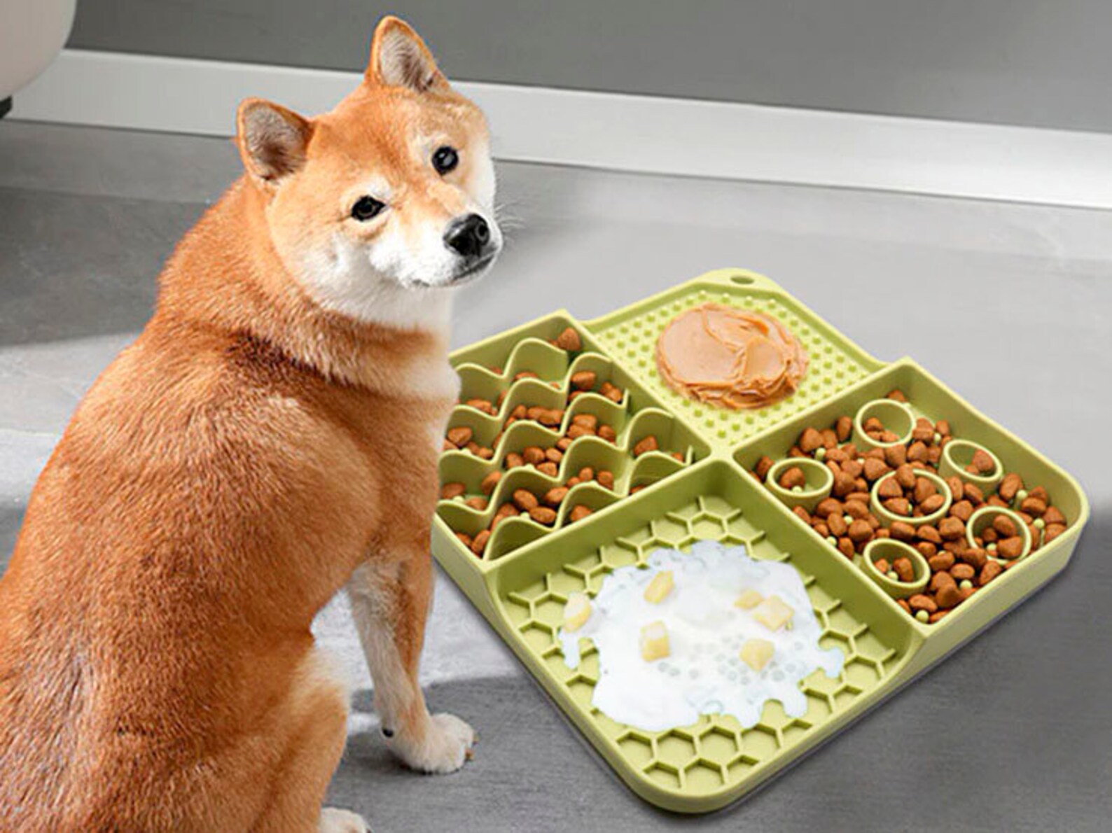 Picture of Puppy Slow Feeder, Dog Slow Feed, Pet Feeder, Dog Slow Feeder, Slow ...