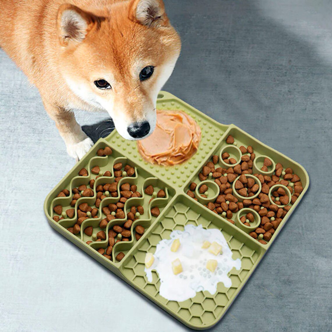 View of Puppy Slow Feeder, Dog Slow Feed, Pet Feeder, Dog Slow Feeder, Slow ...