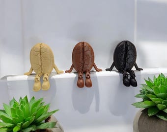 Articulated Coffee Bean Decoration Set: Fun Decor