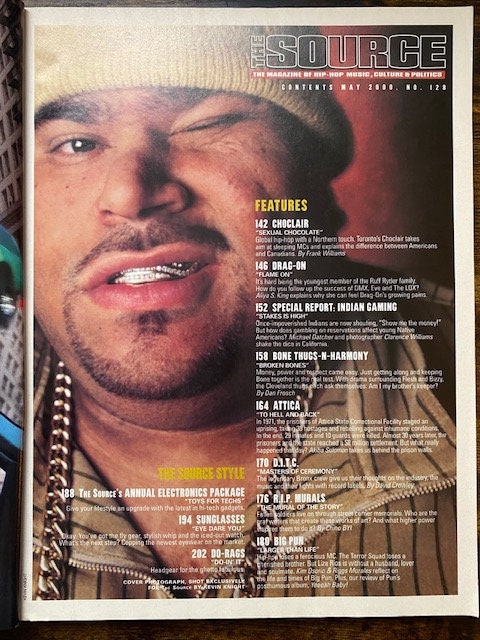 Vintage Hip Hop the Source Magazine May-2000 128 Big Pun RIP Cover ...