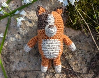 Chilli Crochet Pattern: Bluey-Inspired Doll, Amigurumi (PDF Pattern)