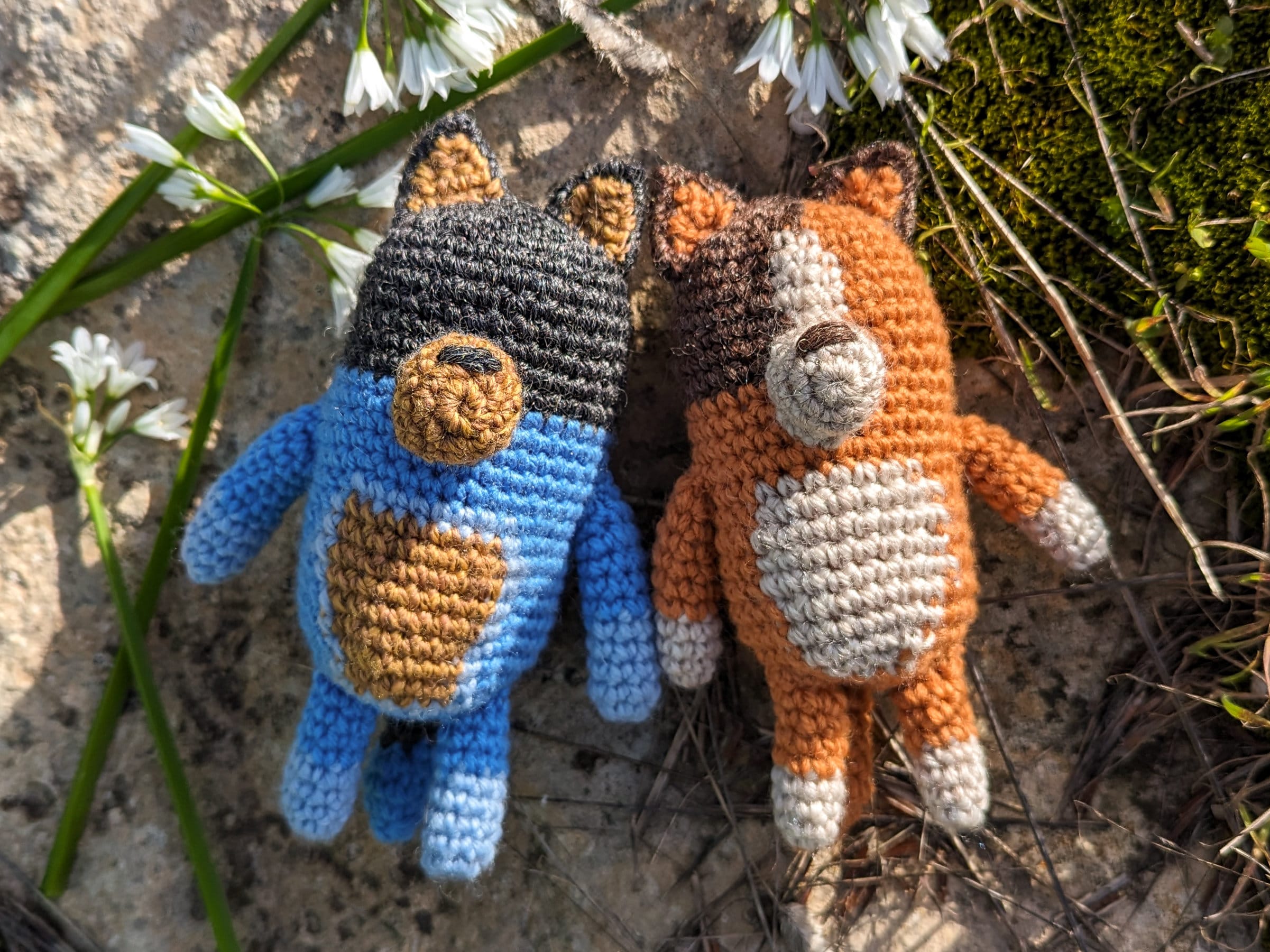 Crochet Pattern Pdfs: Bandit & Chilli Bluey-inspired Crochet Pattern ...