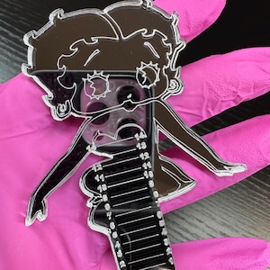 Betty Boop  inspired nail tip ruler