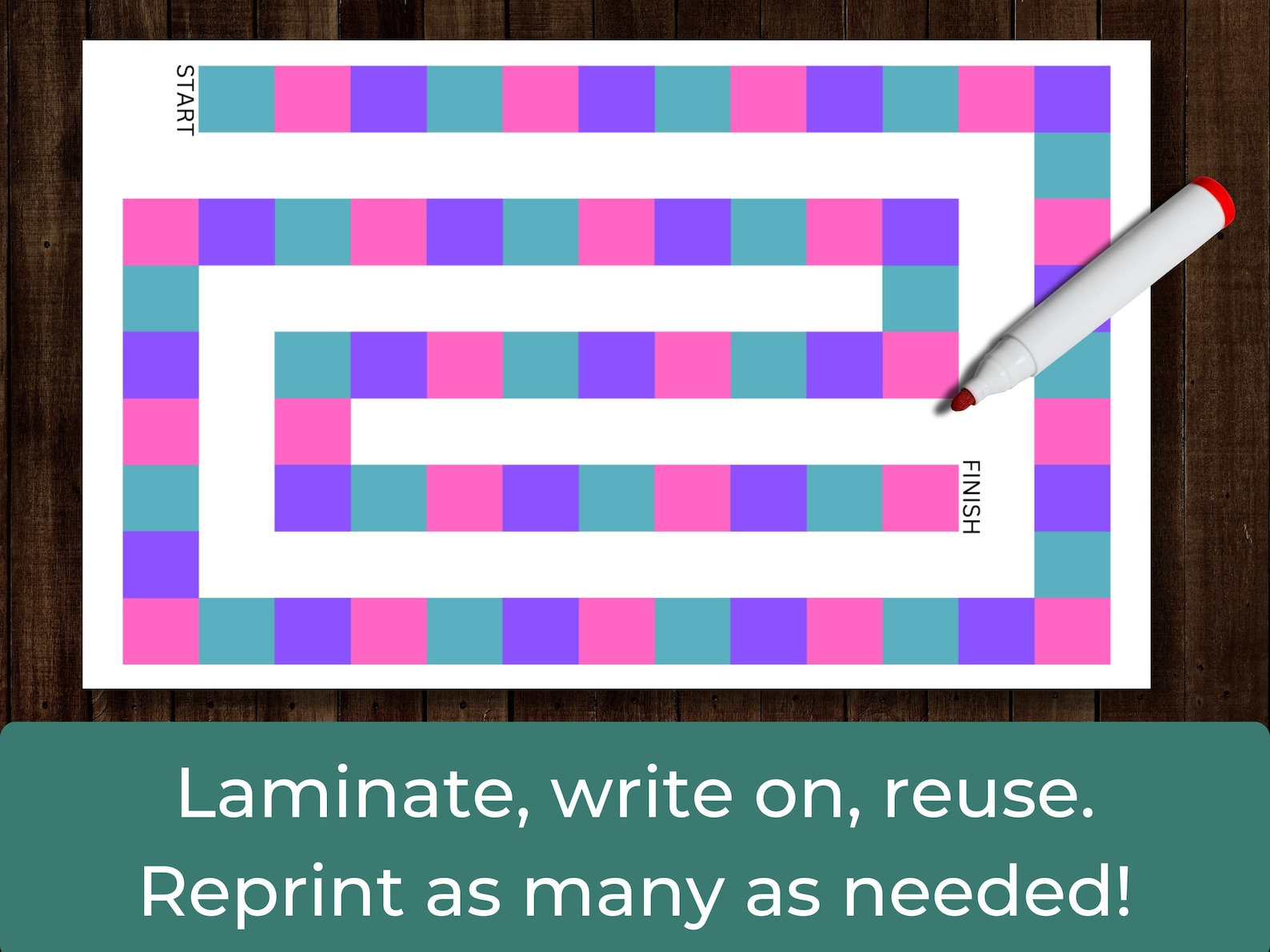 Blank Game Boards | Board Game Printable Template | PDF Download - Etsy