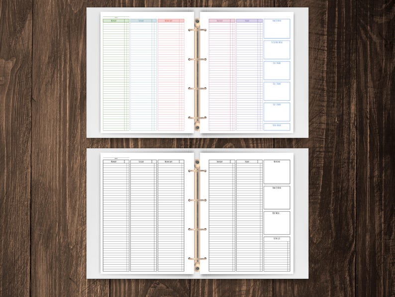 Lesson Planner Template Editable in Canva | Homeschool or Classroom ...
