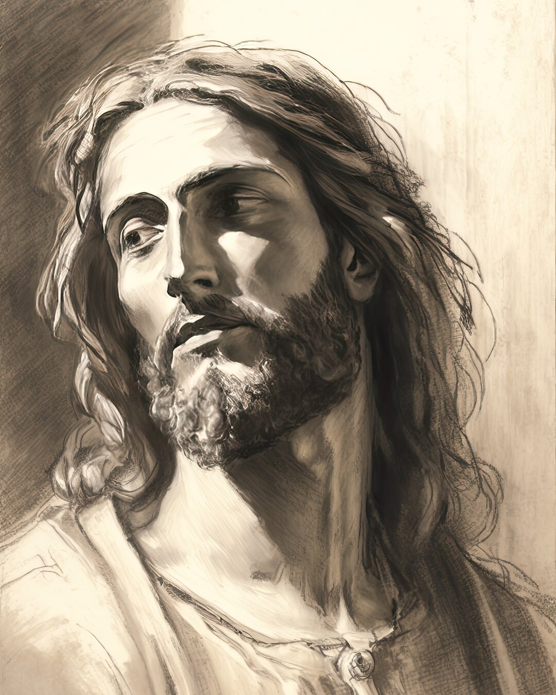 Jesus Christ Digital Print - Etsy