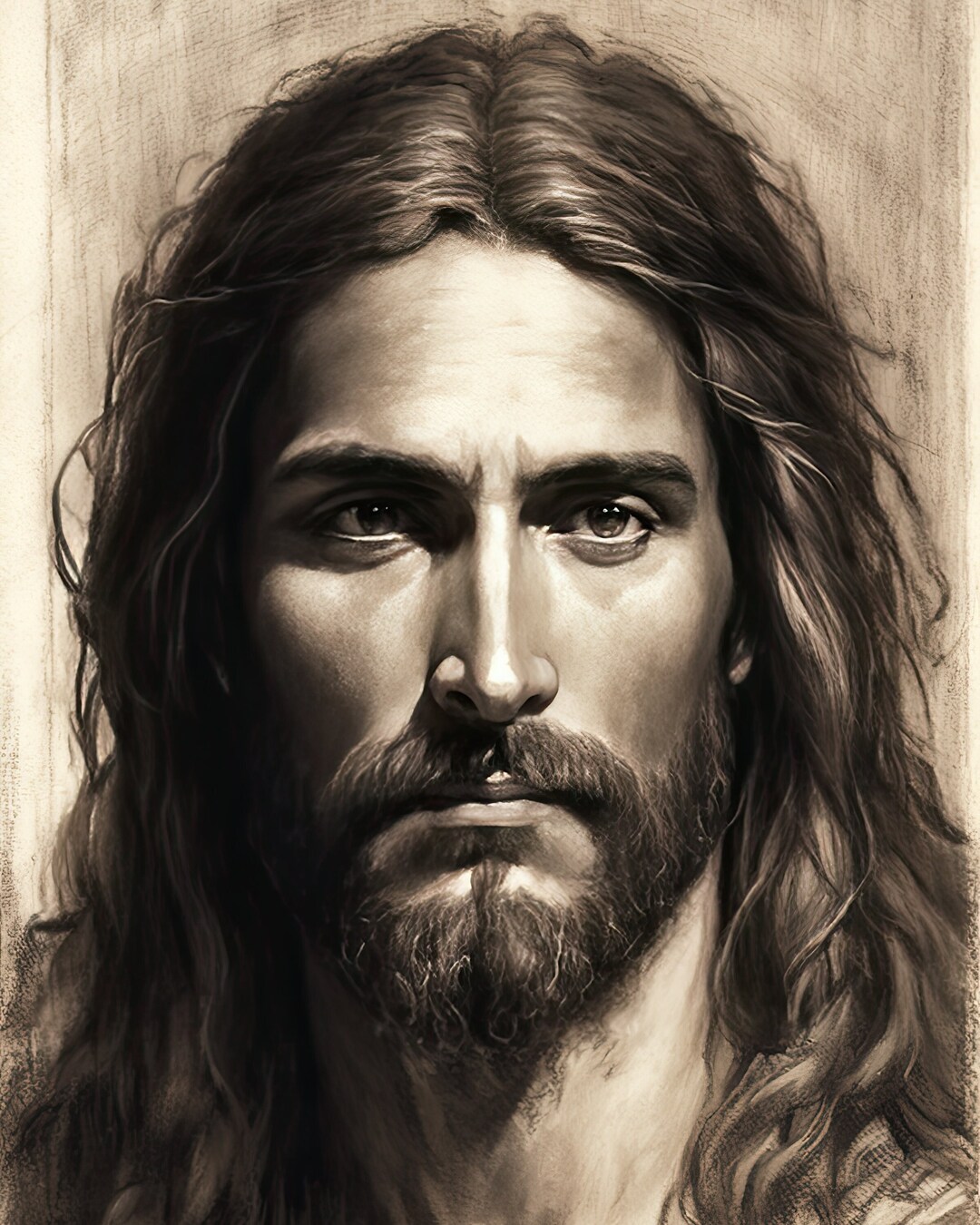 Jesus Christ Digital Print - Etsy