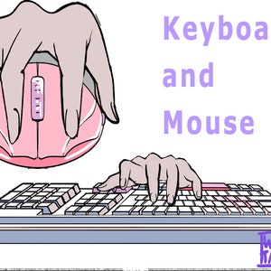 Live2D Functional Keyboard and Mouse