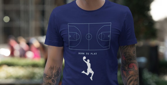 Born To Play Basketball T-Shirt