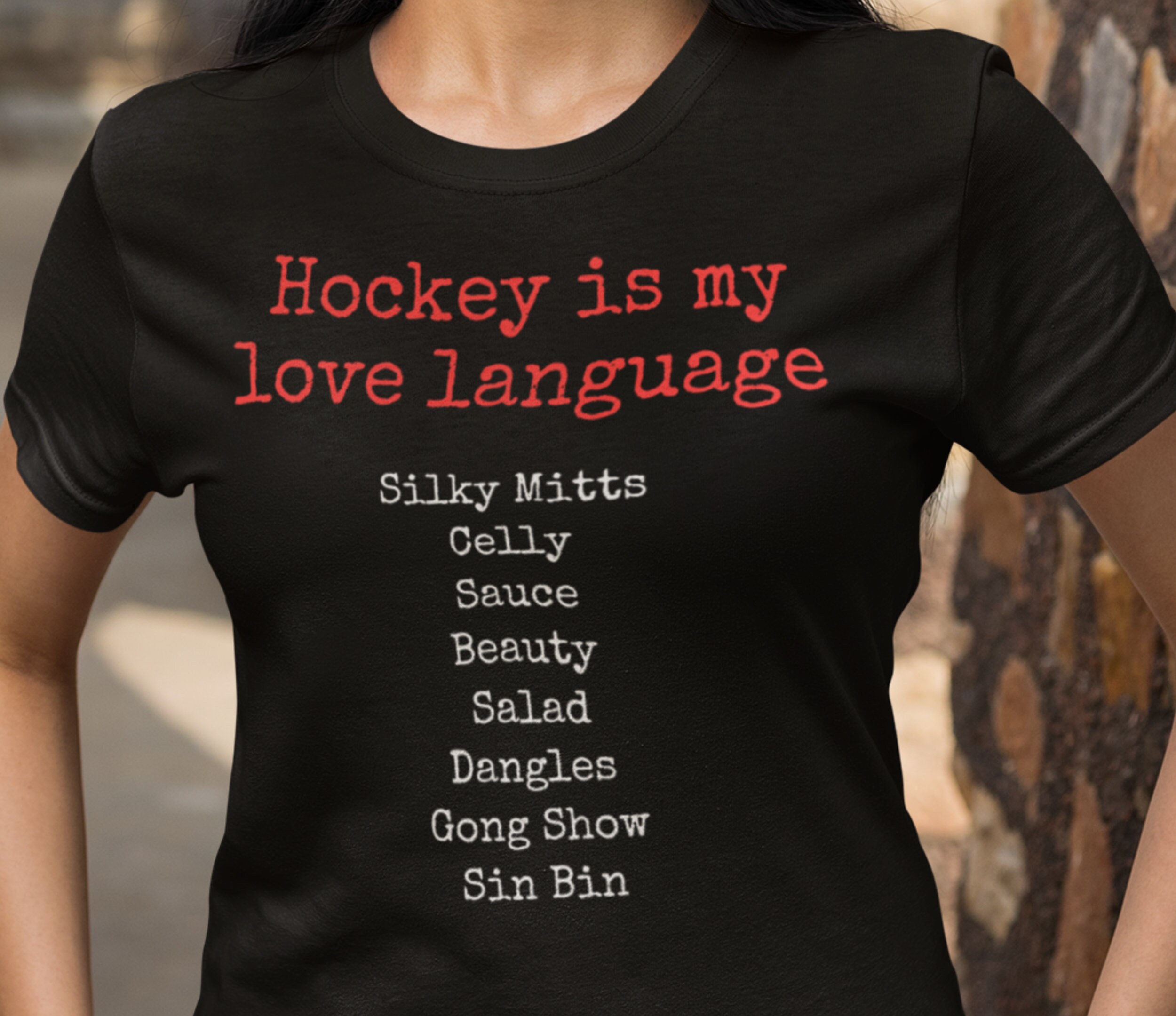 I love hockey player T-Shirt