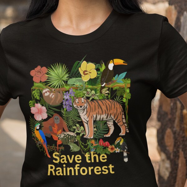 BASIC TEE RAIN FOREST main image 0