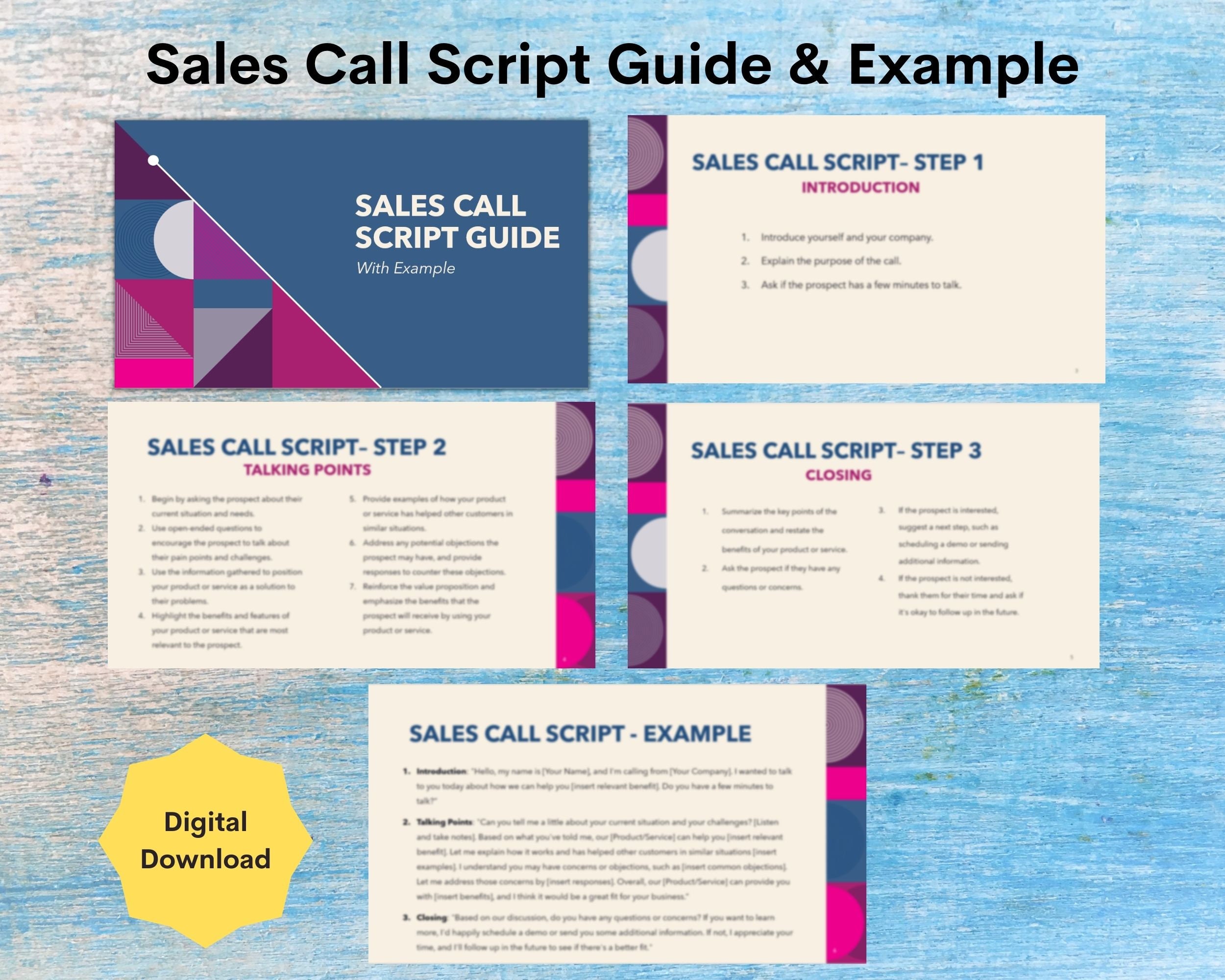 Effective Sales Call Script Guide & Example - Improve Your Sales Skills ...