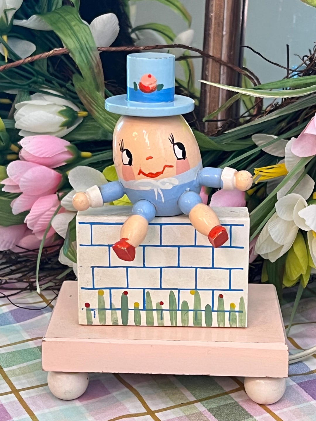 Vintage Humpty Dumpty Wooden Night Light - Etsy