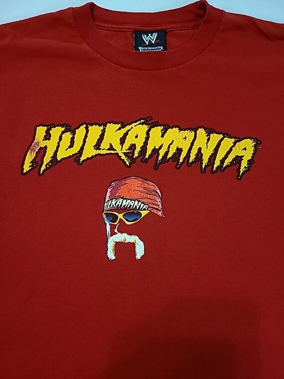 WWE Vtg 2002 Hulk Hogan Hulkamania T Shirt Size X… - image 2
