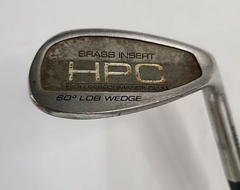 Dunlop HPC Golf Club Wedge, tige en acier mi-ferme flexible pour droitier 35,5 po.