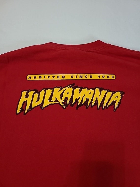 WWE Vtg 2002 Hulk Hogan Hulkamania T Shirt Size X… - image 8