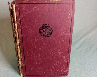 Vtg Hardback Las obras poéticas de John Milton Libro de Collins Clear Type Press