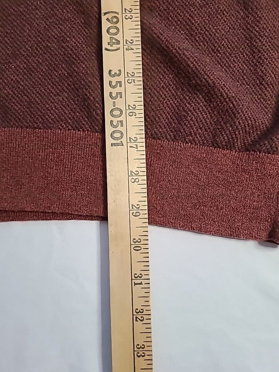 Jos A Bank Cotton Cashmere Mens Size XXL Knit 1/4… - image 4