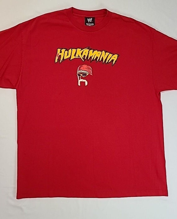 WWE Vtg 2002 Hulk Hogan Hulkamania T Shirt Size X… - image 1