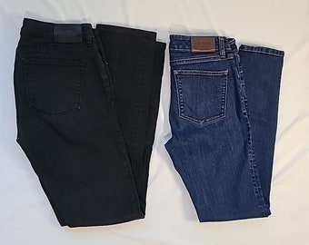 Lauren Ralph Lauren Damen Größe 2 Moderne Skinny Jeans Stretch Lot Von 2