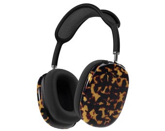 Tortoise Shell Print, Protective Hard Plastic Airpods Max Case, Cool Girl Aesthetic, Pinterest Aesthetic, Trending Cute Airpods Max Cover