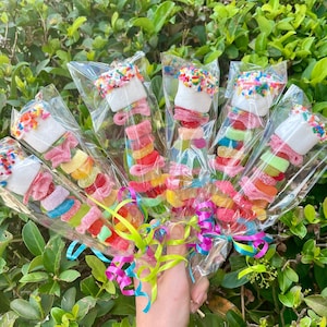 15+ Custom XL Candy Kabobs! Birthday Party Favors, Party Decor, Birthday Treat, Kids Birthday Party Favor, Candy Skewer, Candy, Kids Candy
