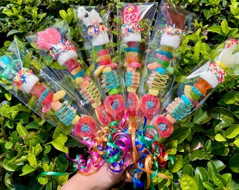 Bauernhof Tiere Süßigkeiten Spieße! Barnyard Themed Geburtstagsgeschenke, Farm Animal Geburtstag, erste Geburtstagsgeschenke, Babypartygeschenke