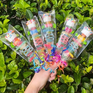 10+ Birthday Candy Kabobs! Birthday Party Favors, Party Decor, Birthday Treat, Kids Birthday Party Favor, Candy Skewer, Candy, Kids Candy