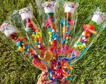 10+Kindergeburtstag Kekse! Kindergeburtstag Gastgeschenke, Partytasche, Geburtstagssüßigkeit, Geburtstagsgeschenk, Candy Sticks, Candy Armbänder